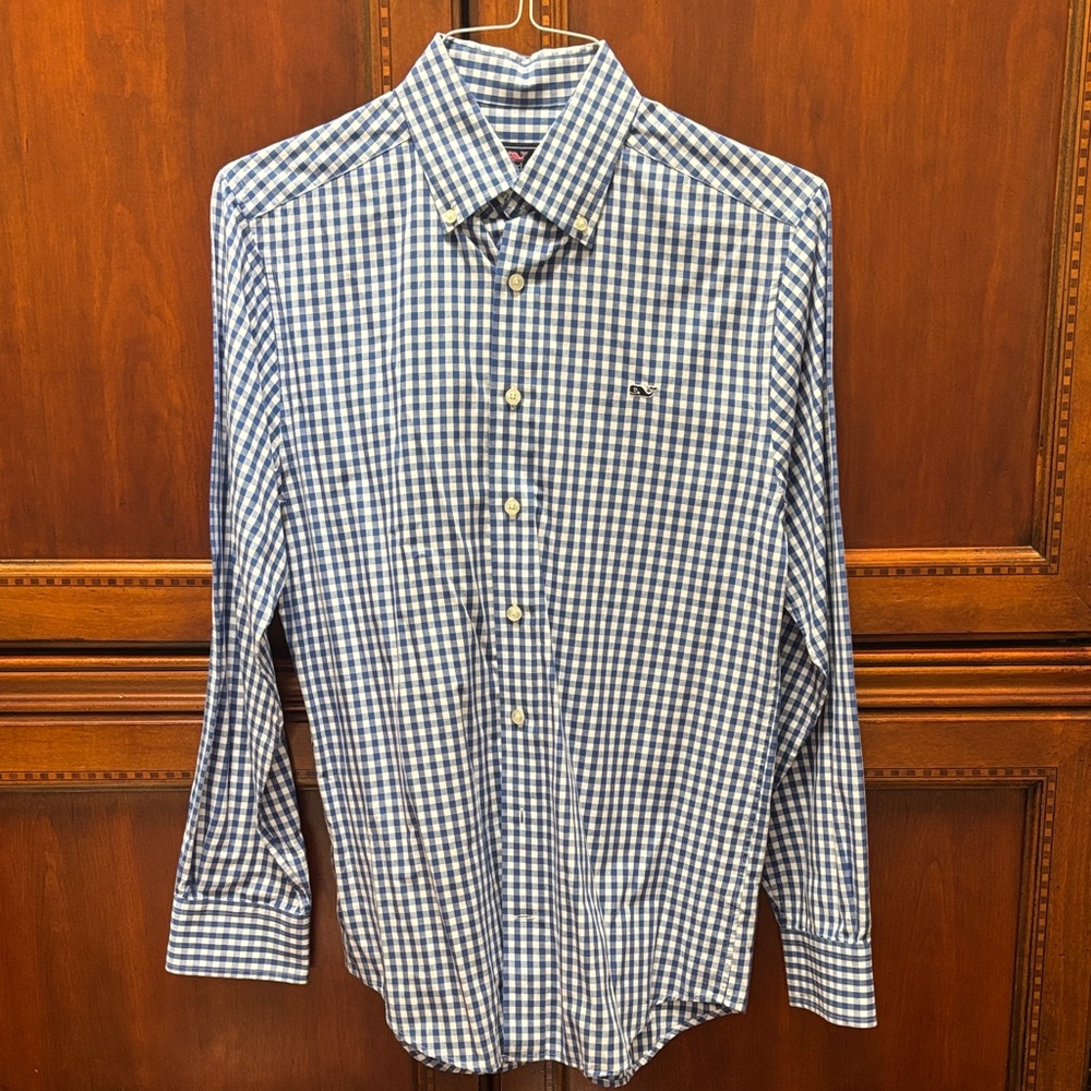 Vineyard Vines slim fit Whale Shirt size S
